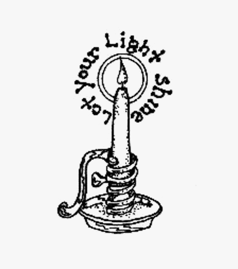Let Light Shine - Line Art, Transparent Clipart