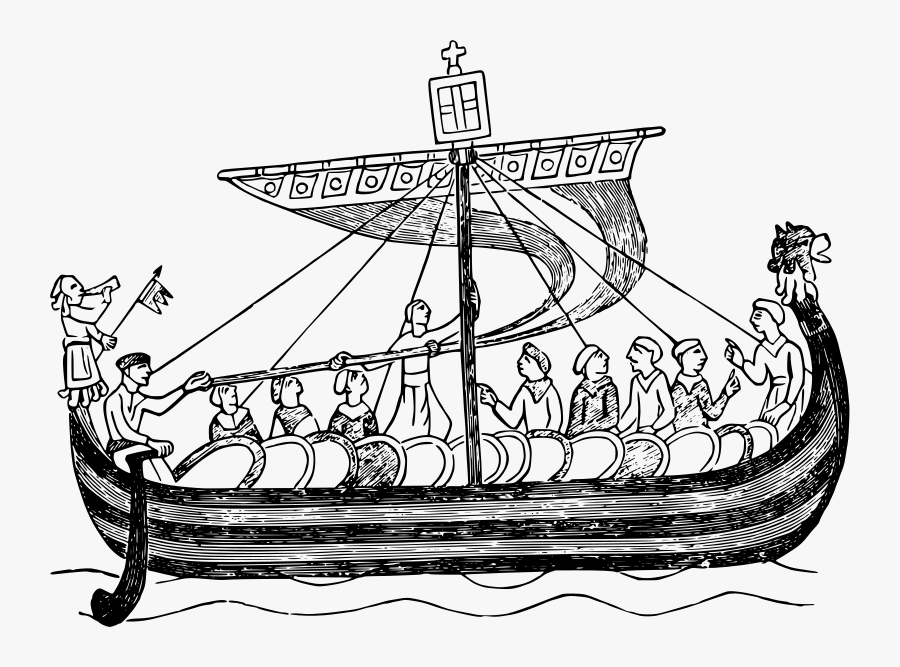 Transparent Peasants Clipart - William The Conquerors Ship, Transparent Clipart