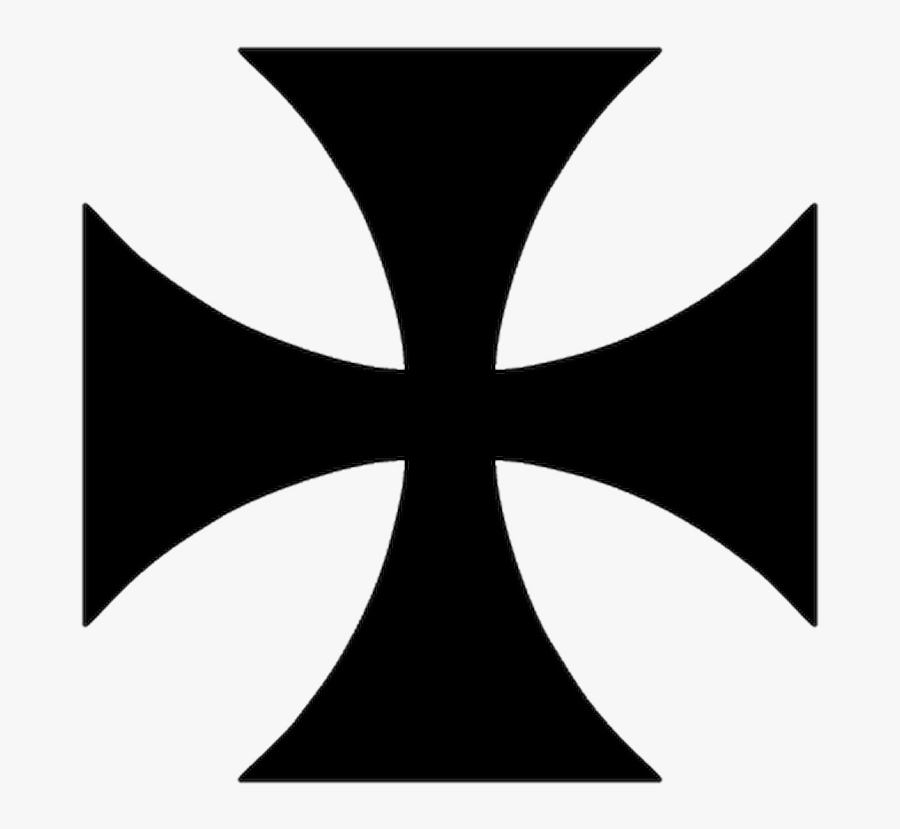 Maltese Cross Symbol, Transparent Clipart