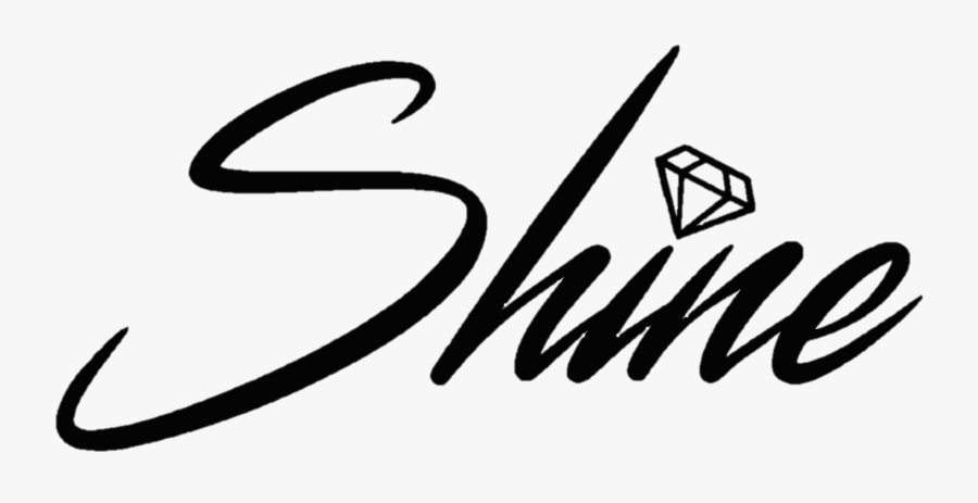The Shine Movement - Calligraphy, Transparent Clipart