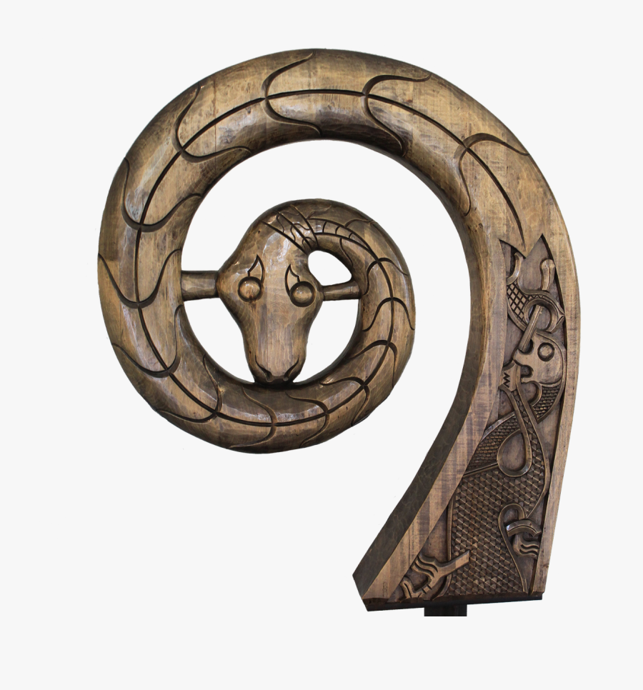 Snake Wood Viking Free Picture - Viking Ship, Transparent Clipart