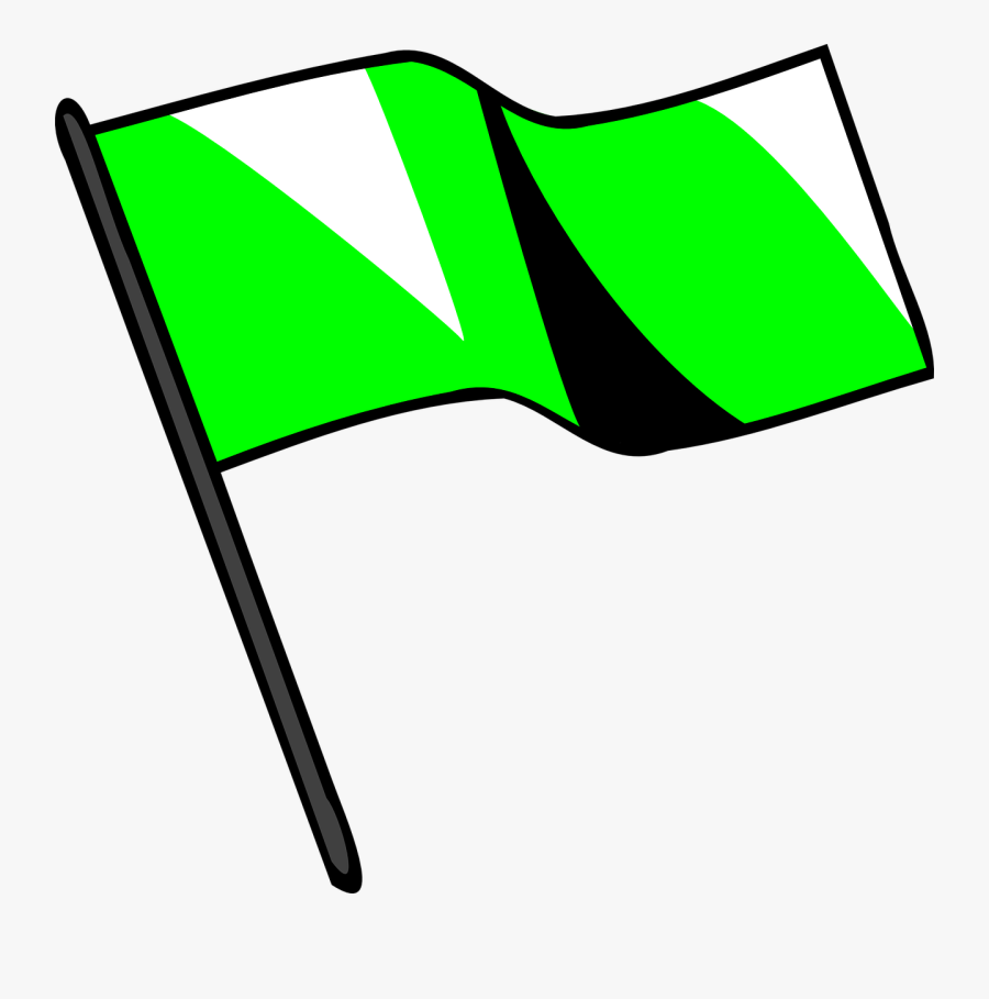 Signal Flag Wave Free Picture - Color Guard Flag, Transparent Clipart
