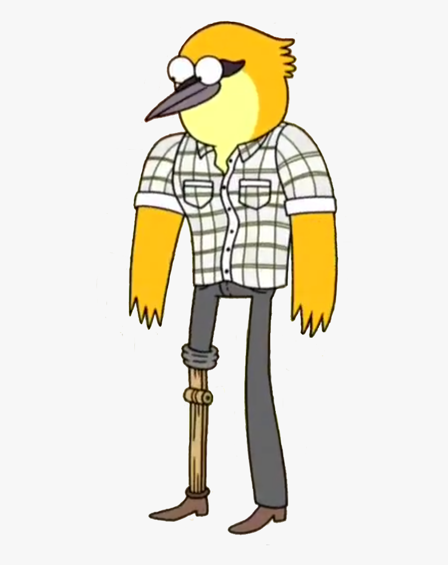 Regular Show Wiki - Bird From Regular Show, Transparent Clipart