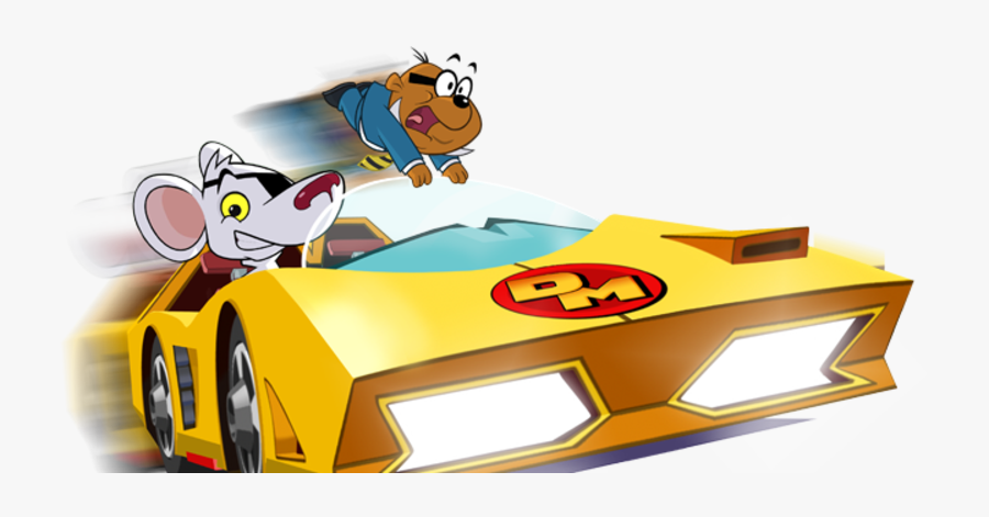 New Danger Mouse Car, Transparent Clipart