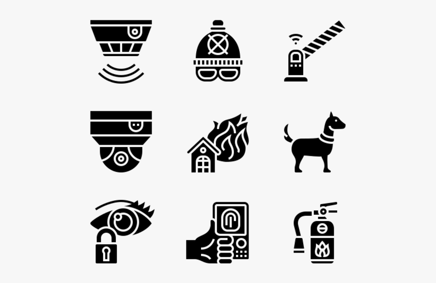 Home Security, Transparent Clipart