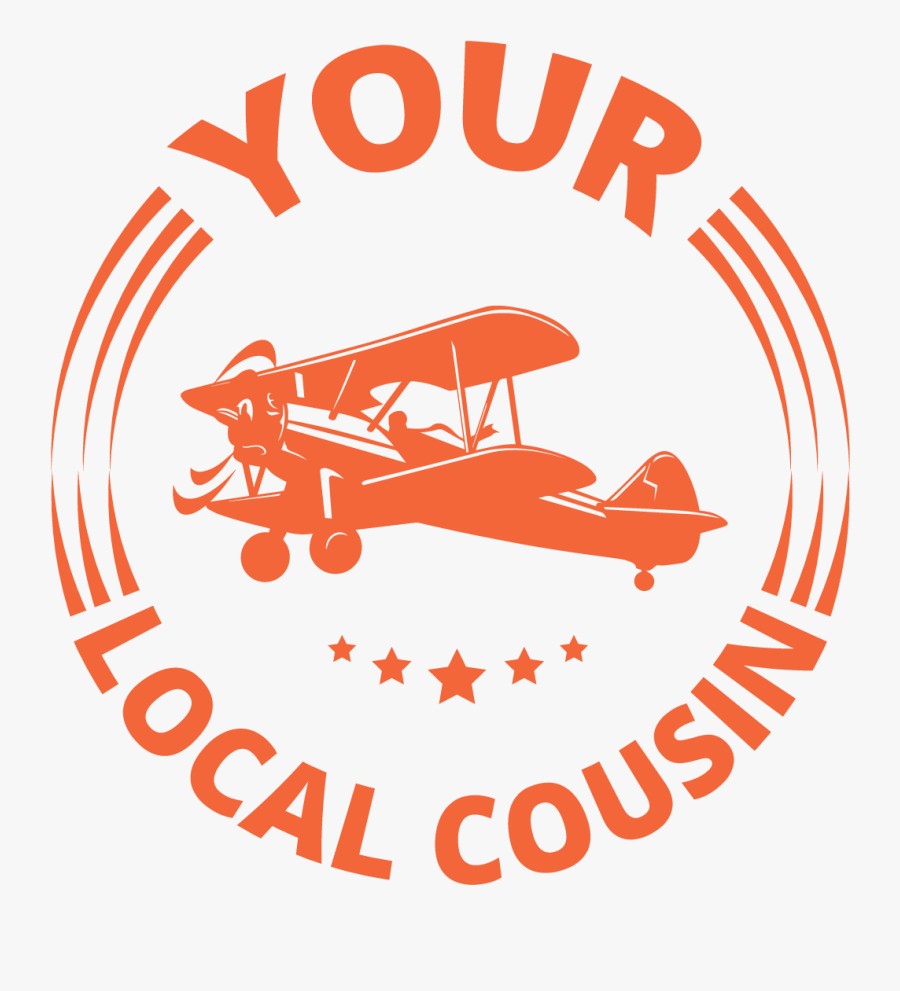 Logo Orange - Airplane, Transparent Clipart