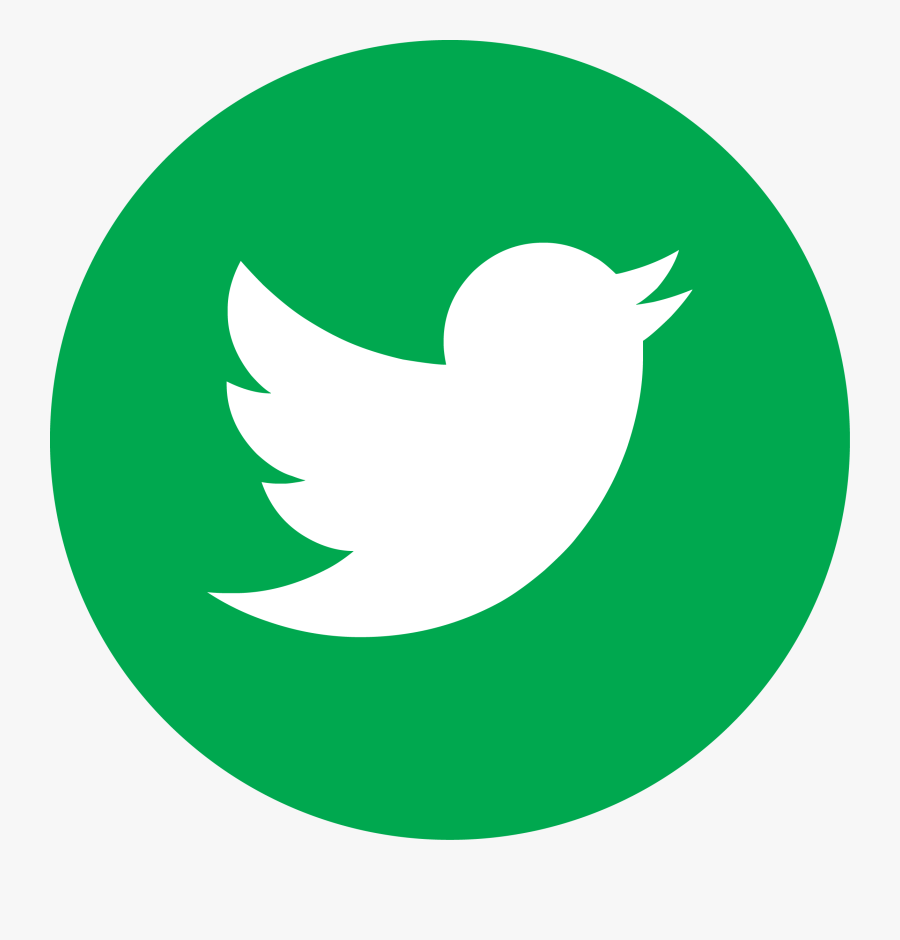 Twitter Icon - Twitter Logo Round Grey, Transparent Clipart
