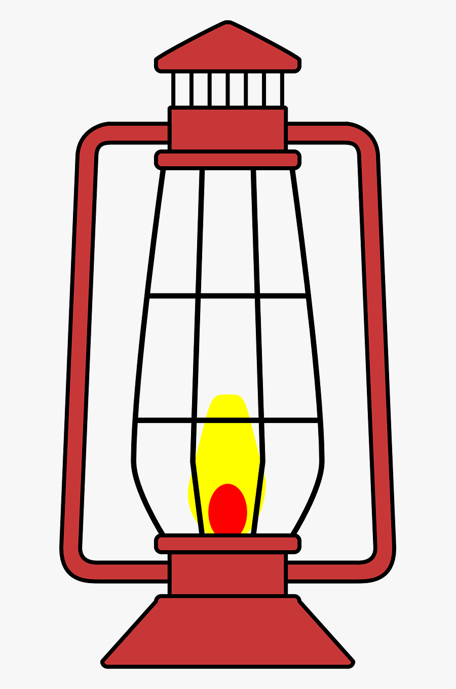 Lamp Light Lantern Free Picture - Clipart Lanterna, Transparent Clipart