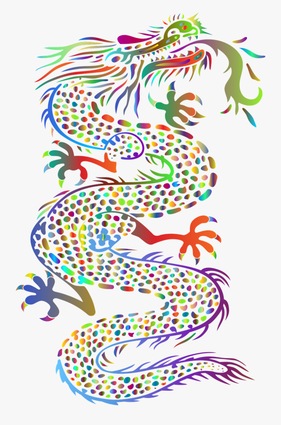 Chinese Dragon No Background, Transparent Clipart