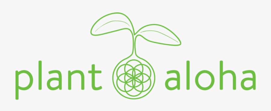 Plant Aloha Logo V2 Green, Transparent Clipart