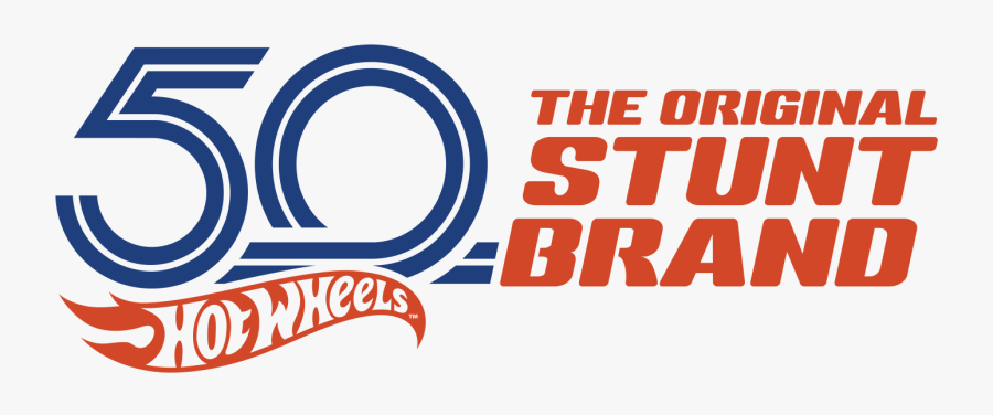 50 Aniversario Hot Wheels Vector, Transparent Clipart