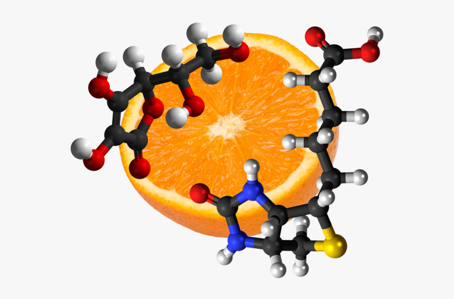 Some Essential Vitamins Have Limited Chemical And Photochemical - Vitamin C Molecule, Transparent Clipart