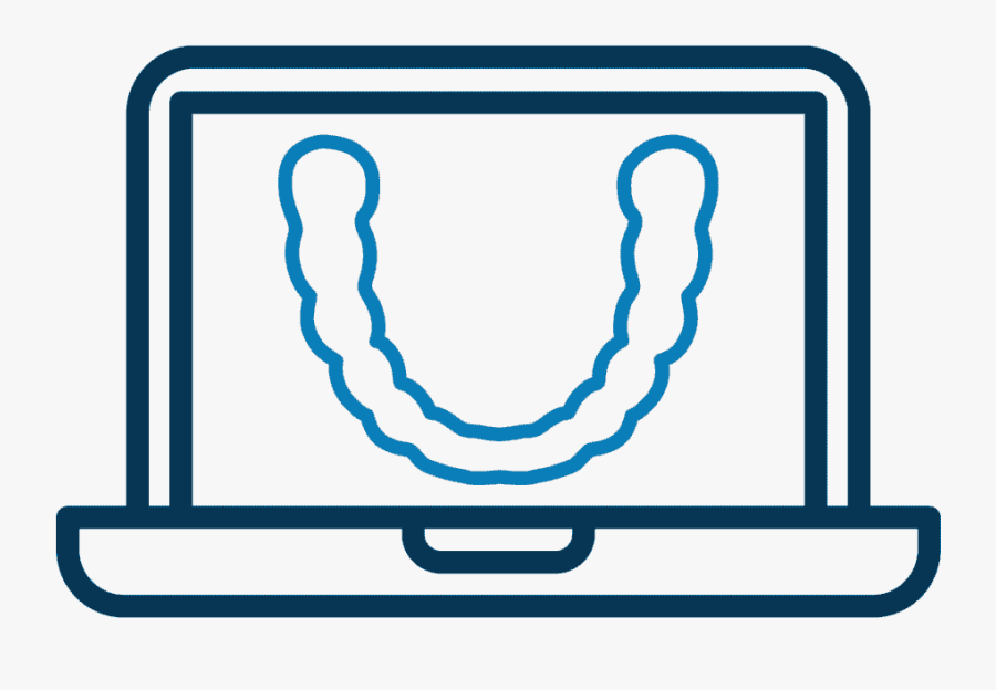 Invisalign Clear Aligners Dental Austin Mydental - Data Processing System Icon, Transparent Clipart