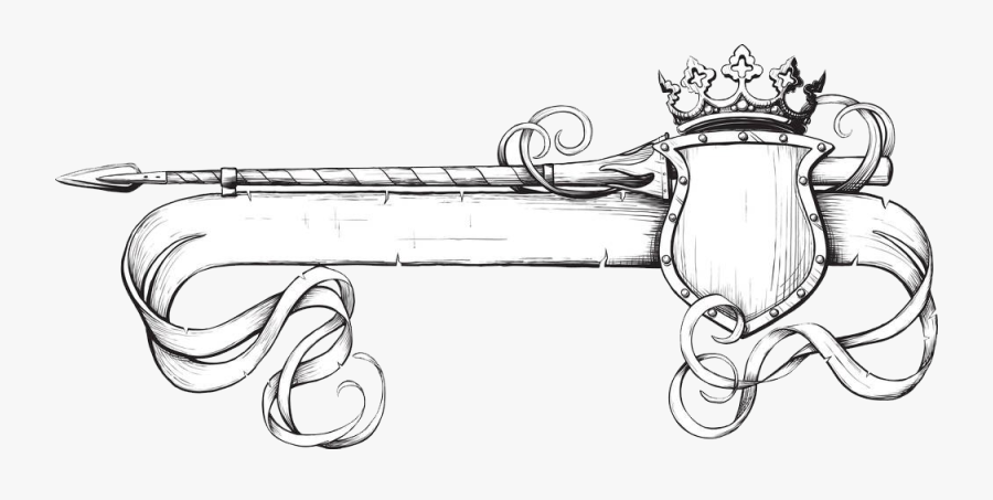 Banner Clip Western Banner Spear Free Transparent Clipart
