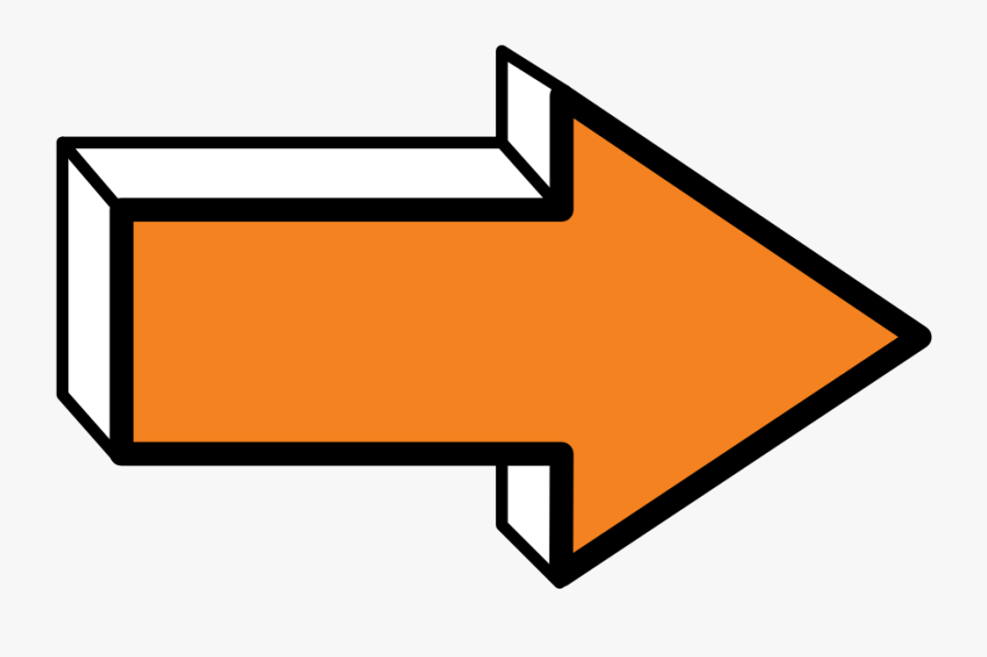 Arrow - Right To Left Arrow Gif, Transparent Clipart