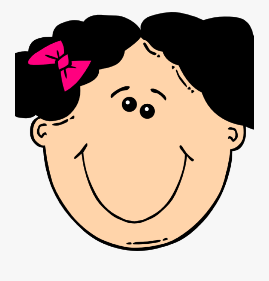 Neck Clipart Girl Short Hair - African American Girl Clip Art, Transparent Clipart