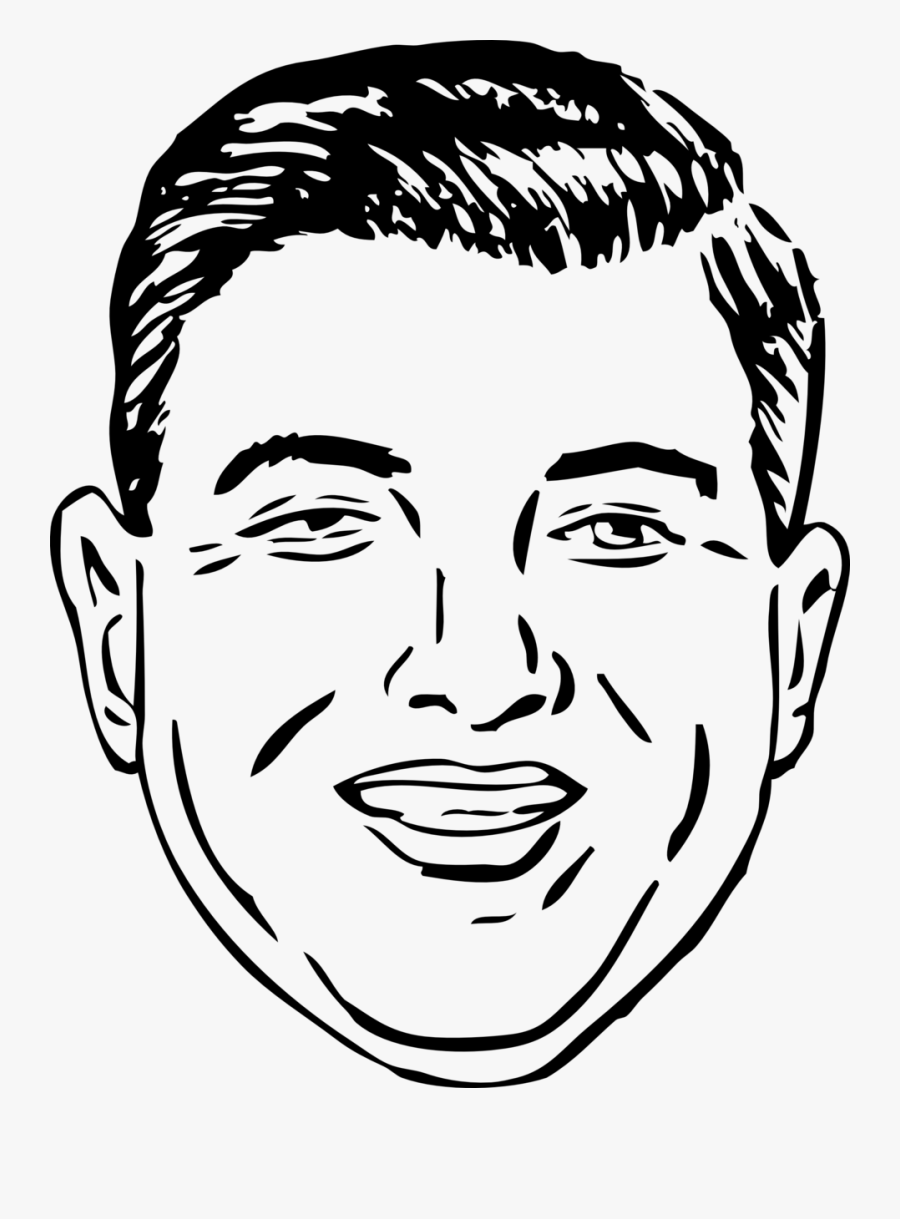 Short Round Face - Round Face Clipart, Transparent Clipart