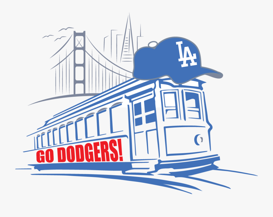 San Francisco Cable Car Black And White Clipart, Transparent Clipart