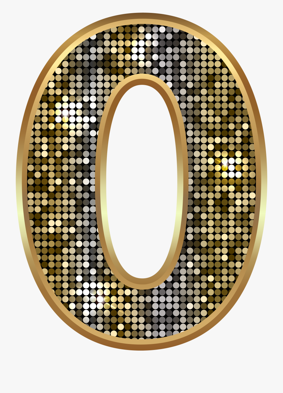 Numeros Para Imprimir En Color Dorado , Free Transparent Clipart