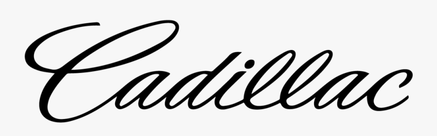 Oscar Mora Press Logos-black Cadillac - Cadillac Text Logo, Transparent Clipart