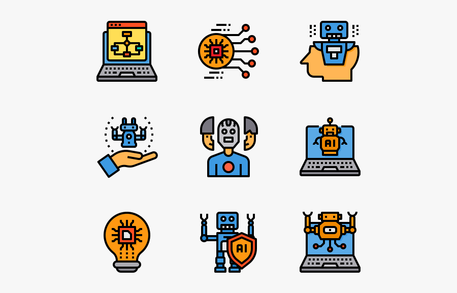 Artificial Intelligence - Icon, Transparent Clipart
