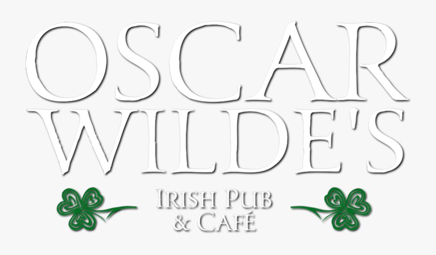 Oscar Wilde"s Irish Pub & Cafe, Freiburg - Calligraphy, Transparent Clipart