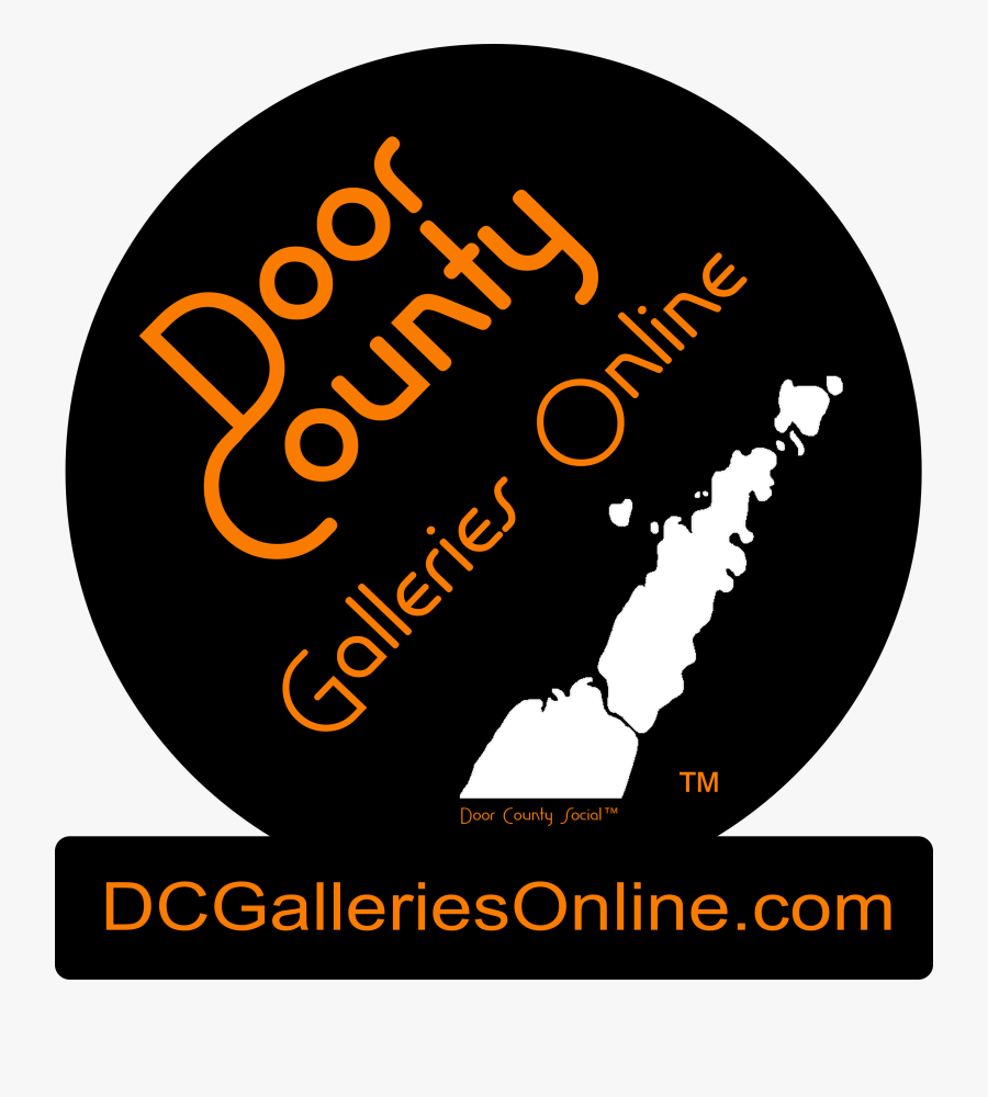 Door County Social Gallery Of Fine Art And Photography - Poster, Transparent Clipart