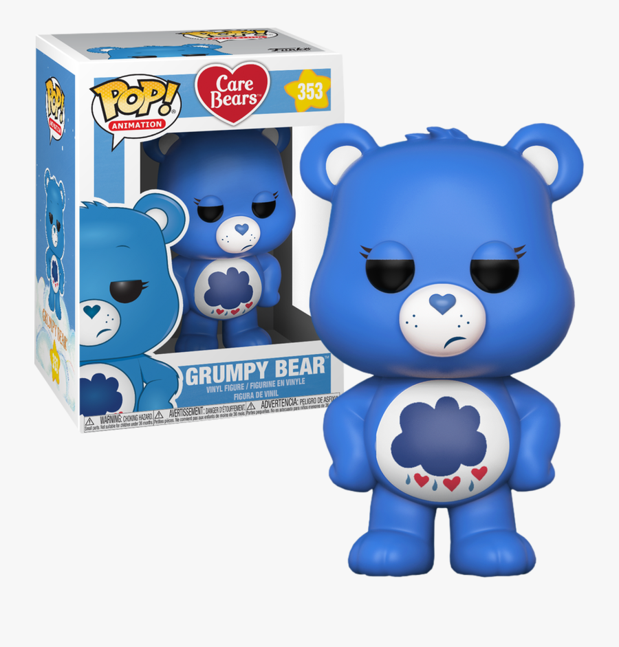 Grumpy Bear Pop Vinyl Figure, Transparent Clipart