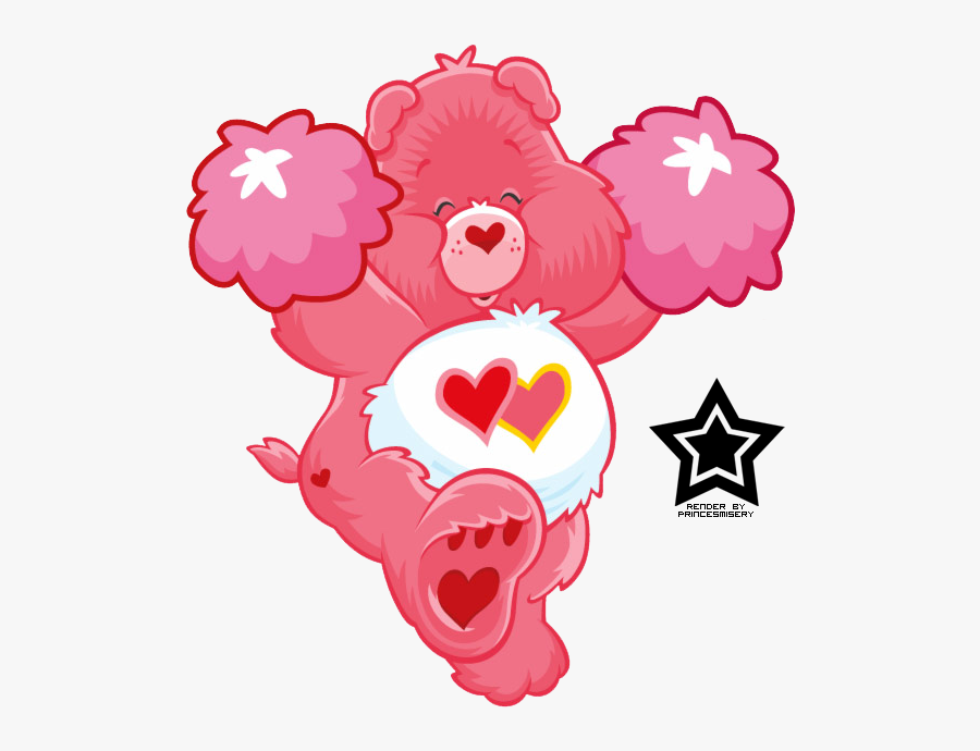 Transparent Carebear Png - Care Bear Pink Transparent Background, Transparent Clipart