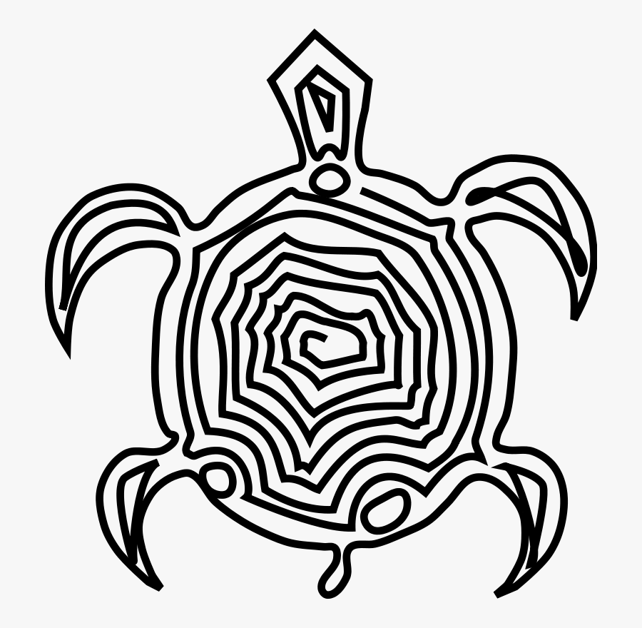 Turtle,art,symmetry - Sizzix Framelits Dies, Transparent Clipart