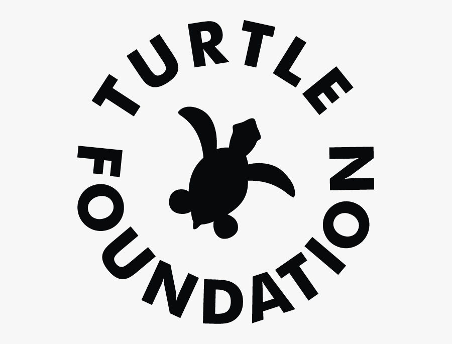 Logo Turtlefoundation Black 150dpi Bg-transparent - Turtle Foundation, Transparent Clipart