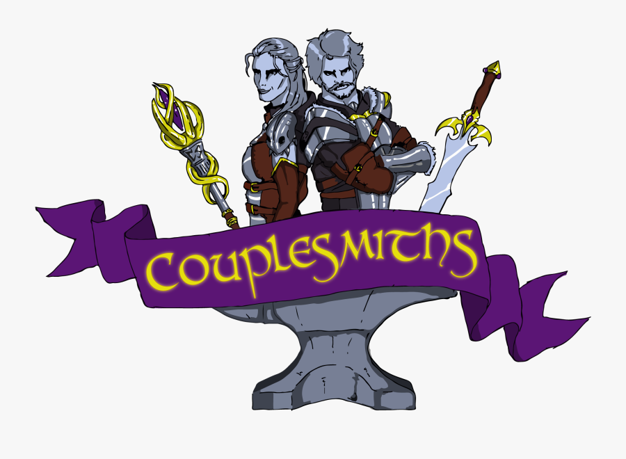 Couplesmiths - Cartoon, Transparent Clipart