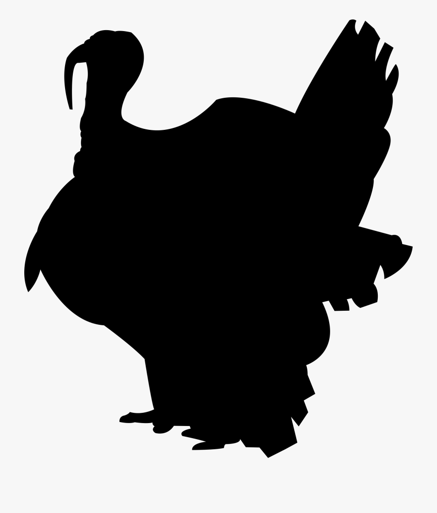 Turkey Silhouette Svg, Transparent Clipart