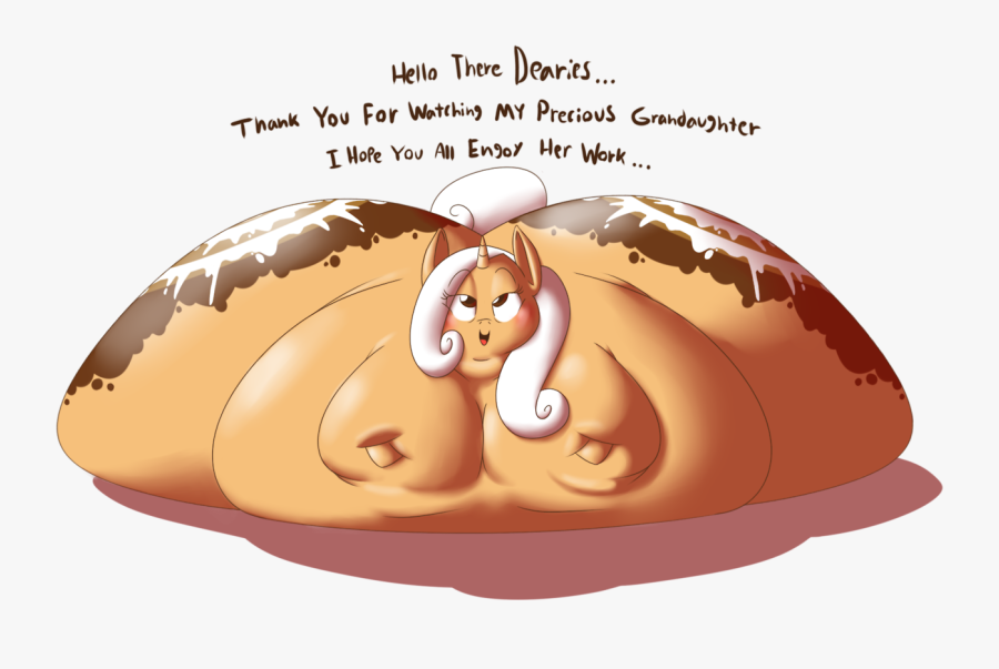 Cartoon Cinnamon Roll, Transparent Clipart