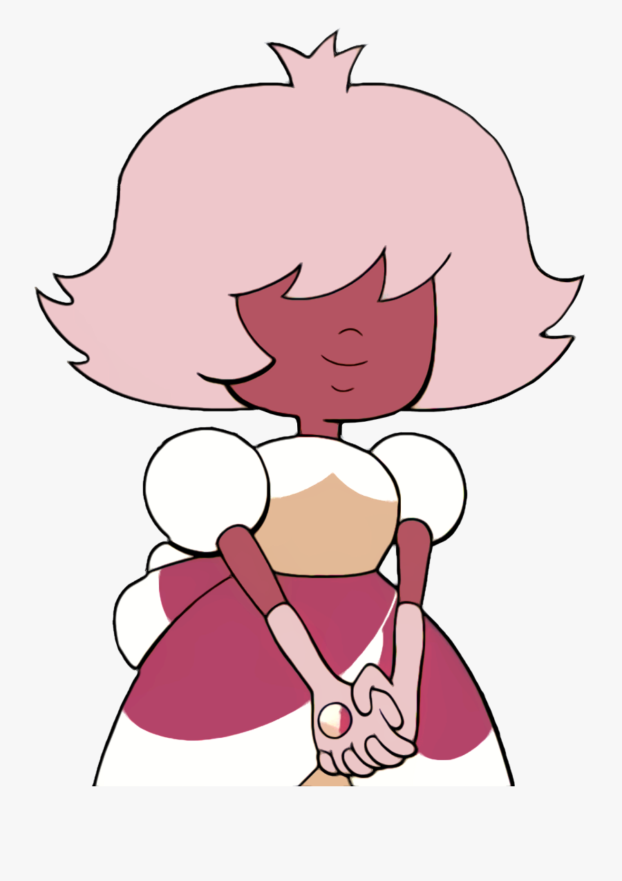 Pink White Facial Expression Nose Fictional Character - Cinnamon Roll Steven Universe, Transparent Clipart