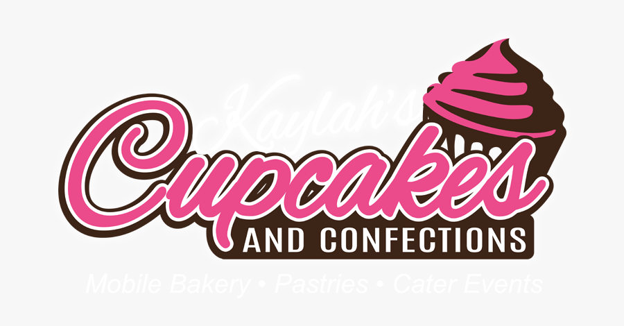 Kaylah"s Cupcakes Logo - Free Logo Cake Png, Transparent Clipart