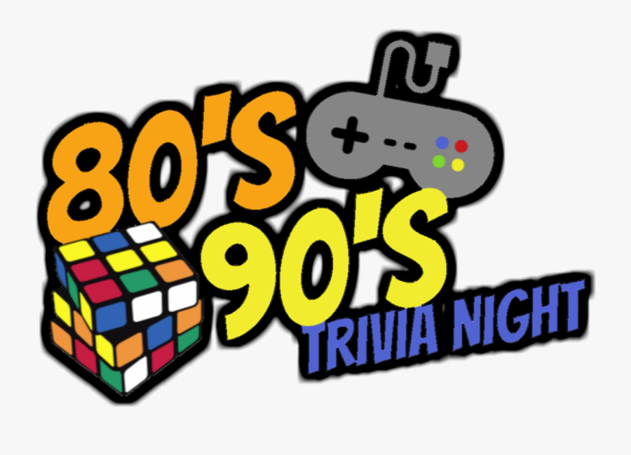 80s And 90s Trivia Night - Rubik's Cube, Transparent Clipart