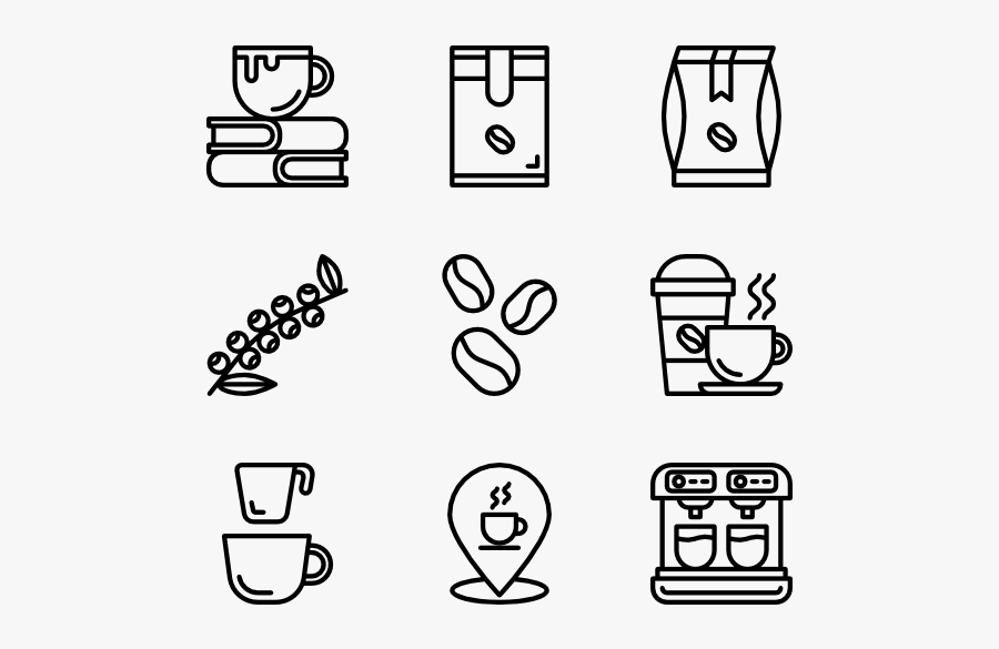 Coffee Shop - Construction Build Icon Png, Transparent Clipart