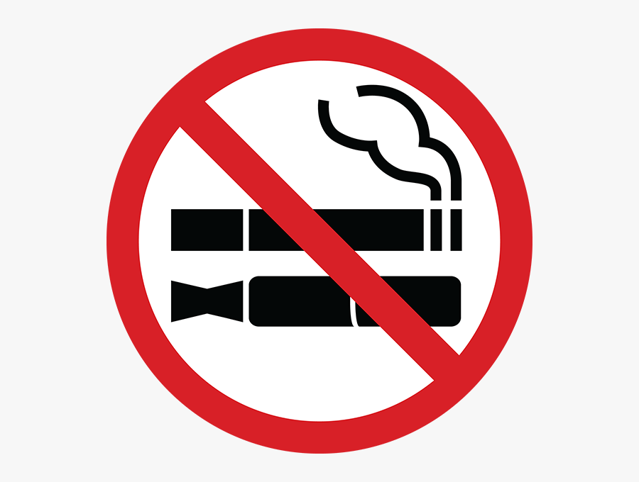 No Smoking - No Smoking And Vaping, Transparent Clipart