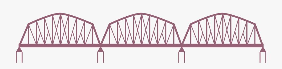 South Bridge - Truss Bridge, Transparent Clipart