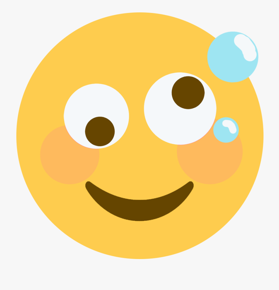 Drunk Discord Emoji - Discord Happy Face Emoji, Transparent Clipart