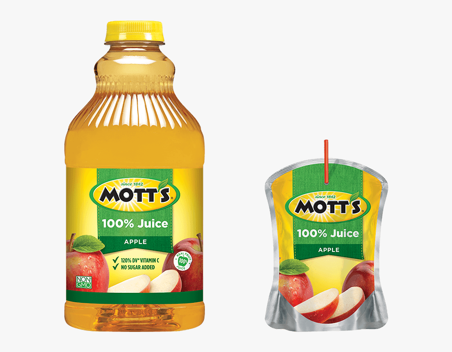 Mott's Apple Juice 64 Oz, Transparent Clipart