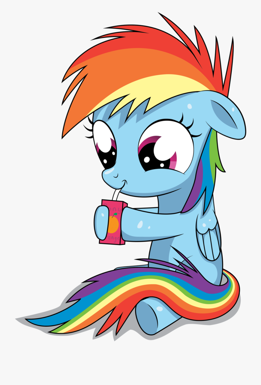 Rainbow Dash Pinkie Pie Rarity Twilight Sparkle Pony - My Little Pony Rainbow Dash Cute, Transparent Clipart
