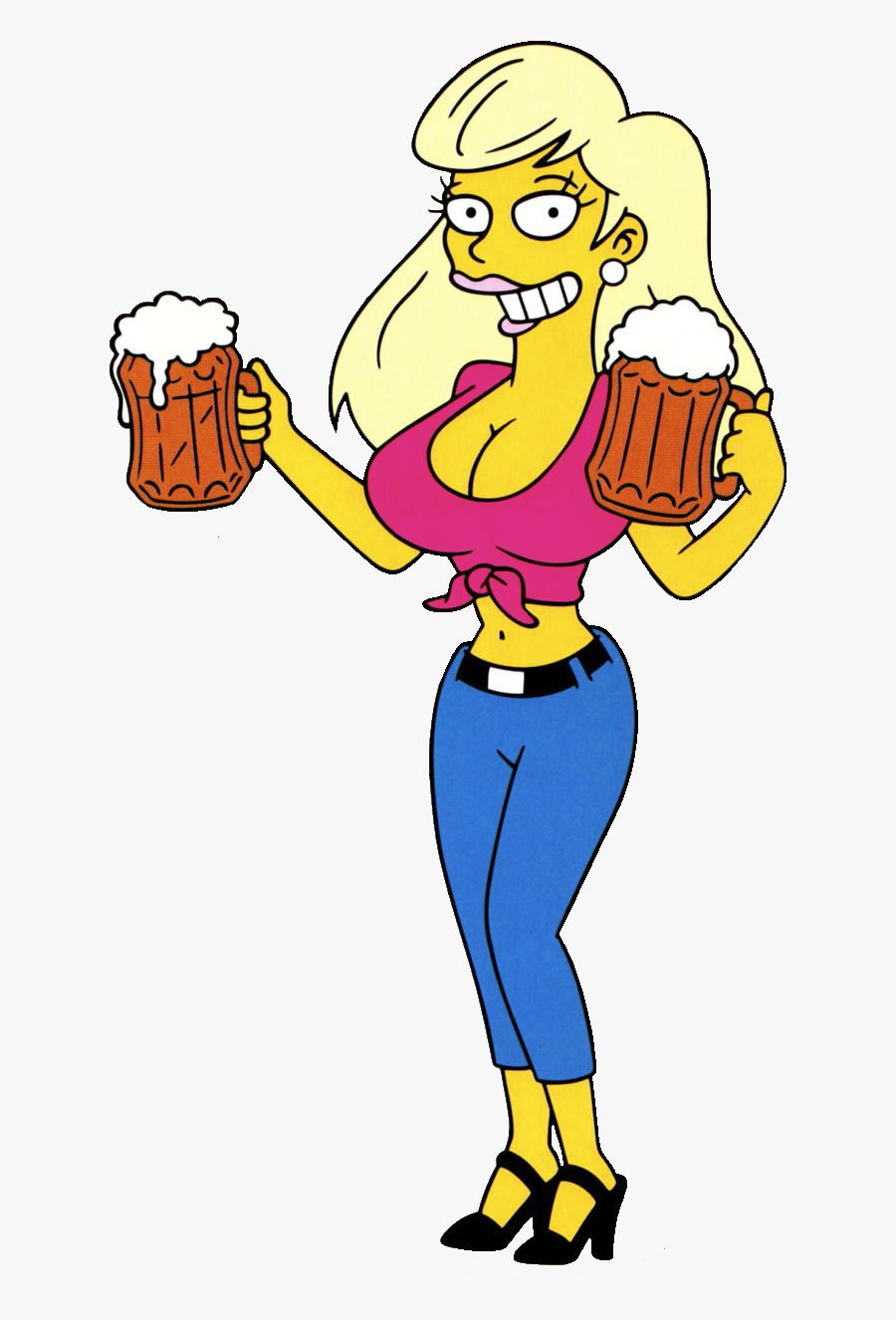 #boobies #sexy #woman #trentino #beer #drunk #hot #hottie - Titania Simpsons, Transparent Clipart