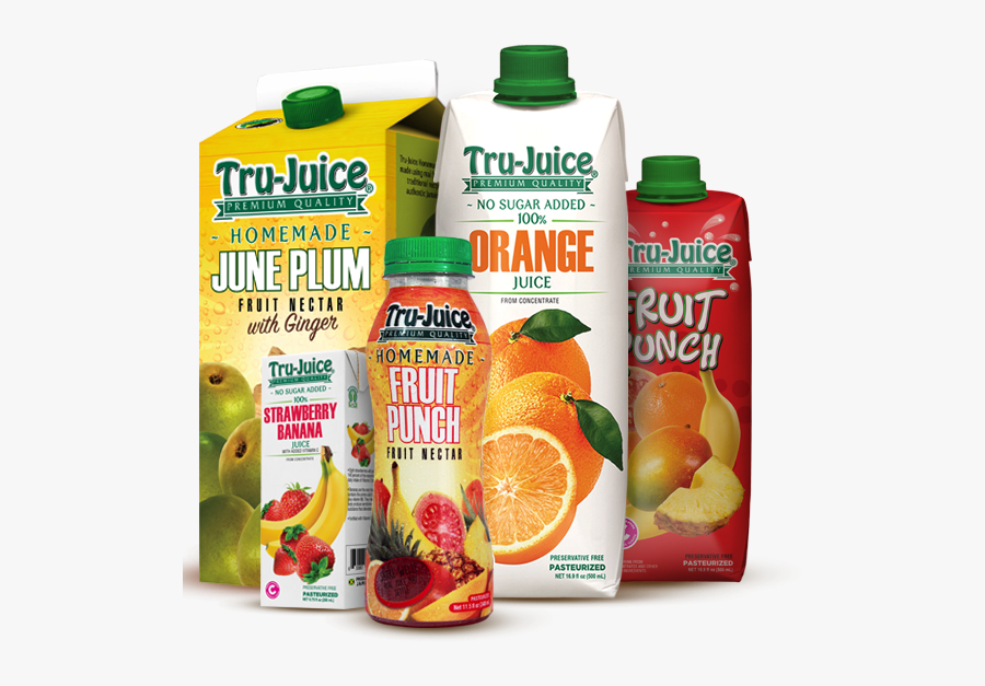 Tru Juice Jamaica, Transparent Clipart