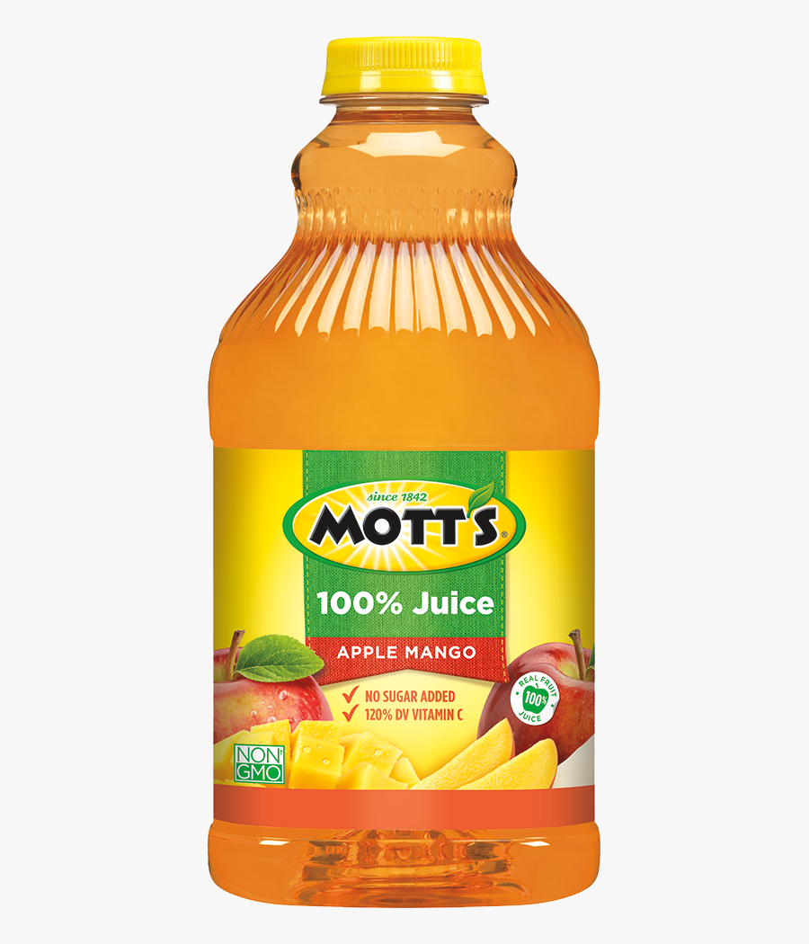 Mott's Apple Juice 64 Oz, Transparent Clipart