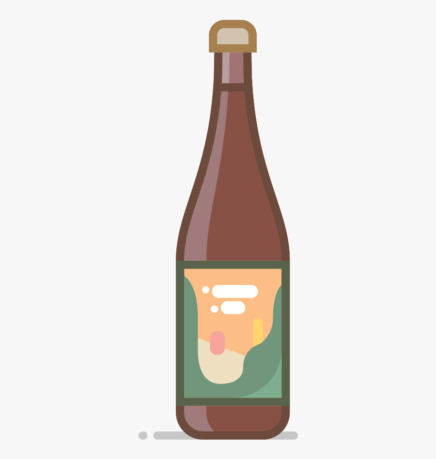 Glass Bottle, Transparent Clipart