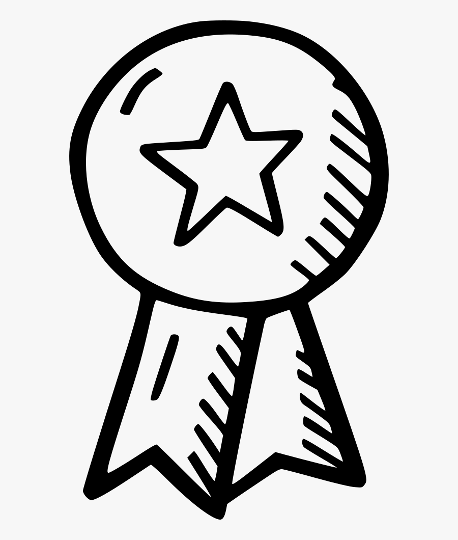 Award Ribbon - Pink Star Givenchy T Shirt, Transparent Clipart