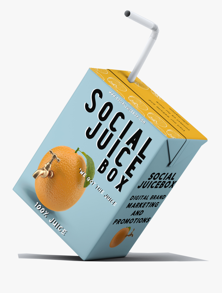 Social Juice Box - Poster, Transparent Clipart