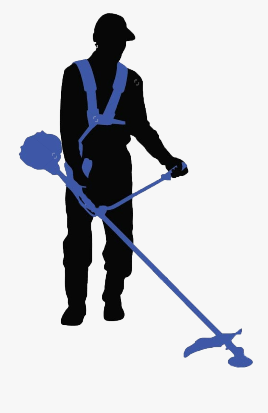 Vector Graphics Illustration Lawn Mowers Image - Grass Cutter Icon, Transparent Clipart